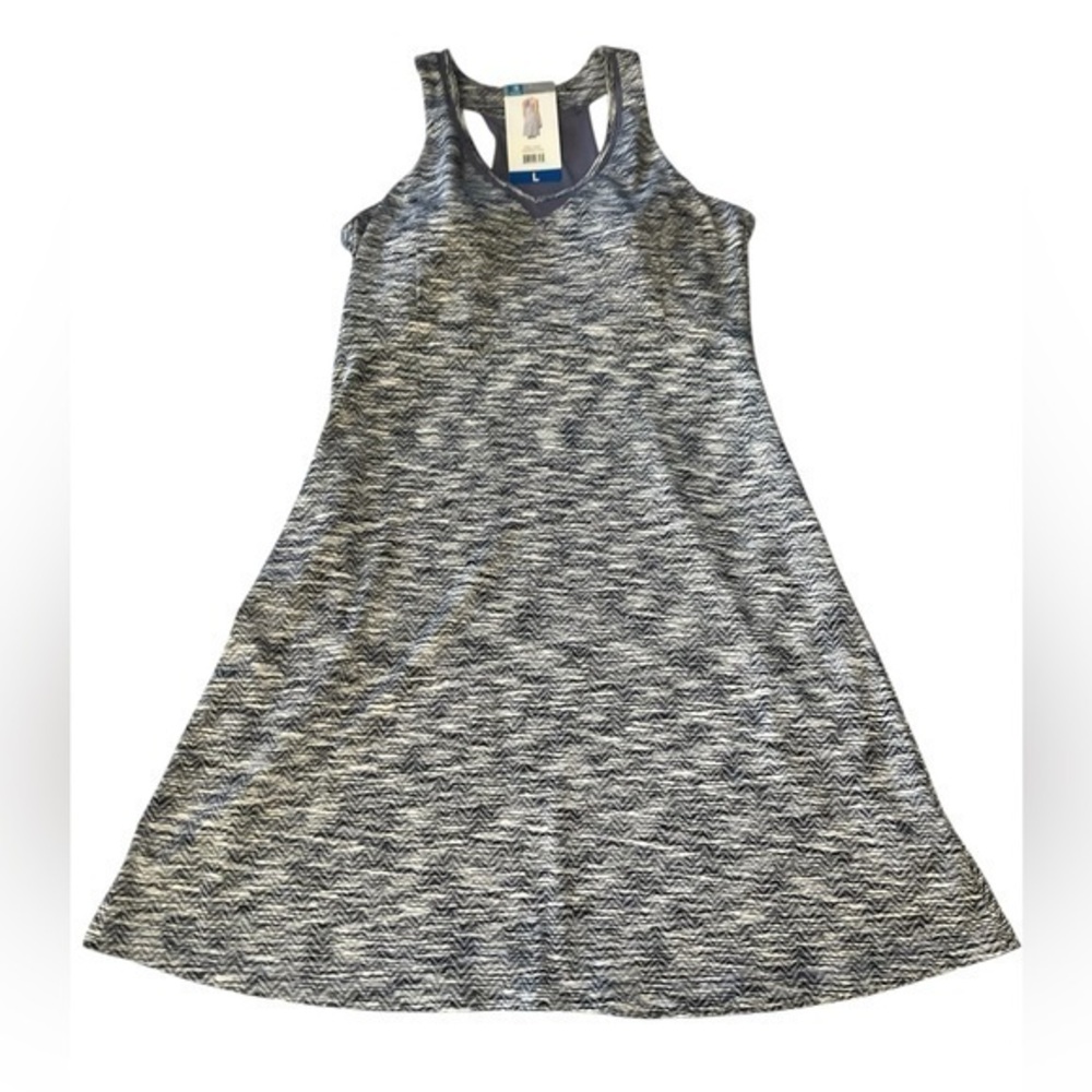 New MPG Travel Dress NWT Large sleeveless space dye stretch athleisure new w/tag